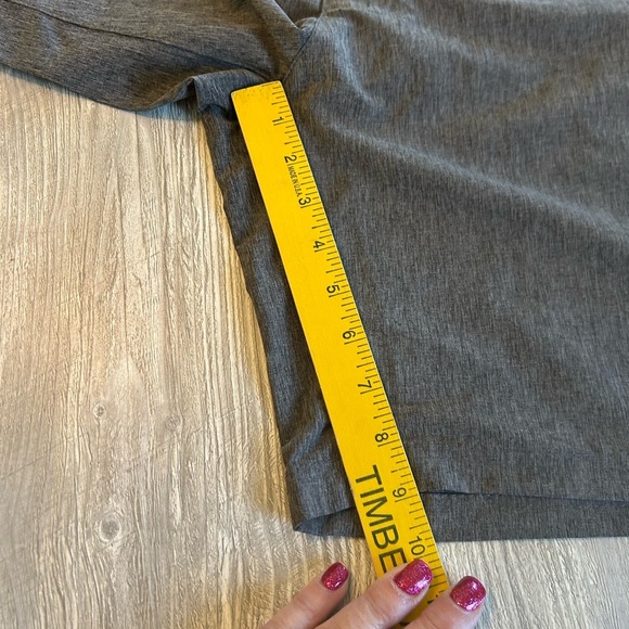 NWT ZeroXposur Sz 40 Slate Gray Stretch Travel Shorts - Flat Front - Zip Pocket - Picture 14 of 15